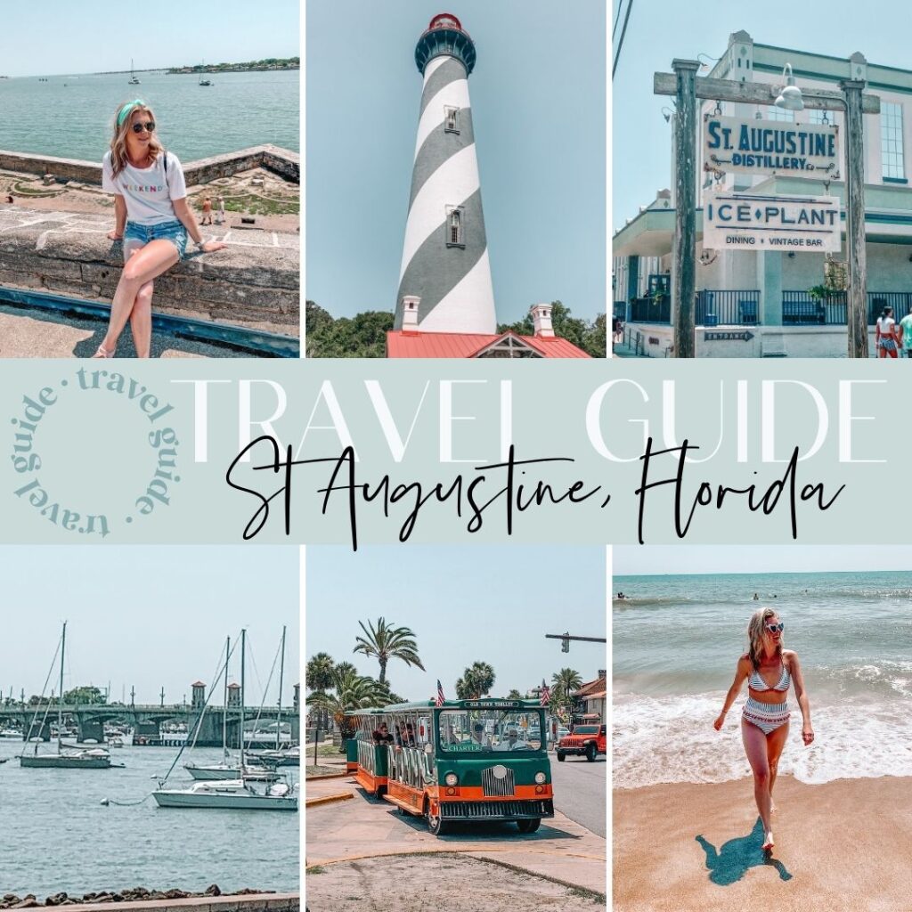 Travel guide for historic St Augustine Florida