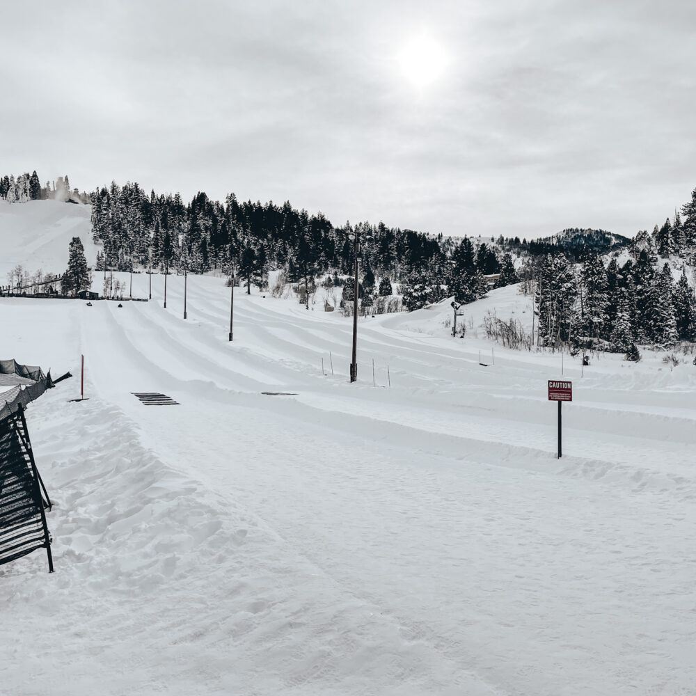 Snow tubing Utah