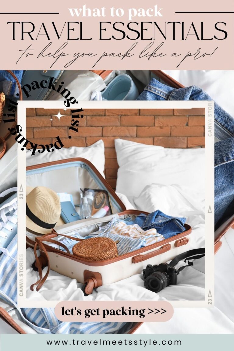 Travel essentials to help you pack like a pro