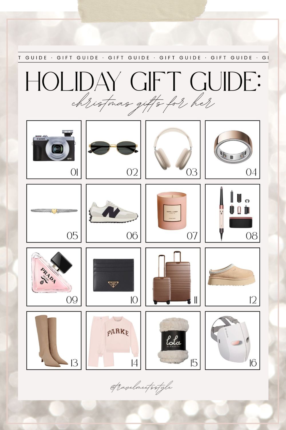 Christmas wish list for her