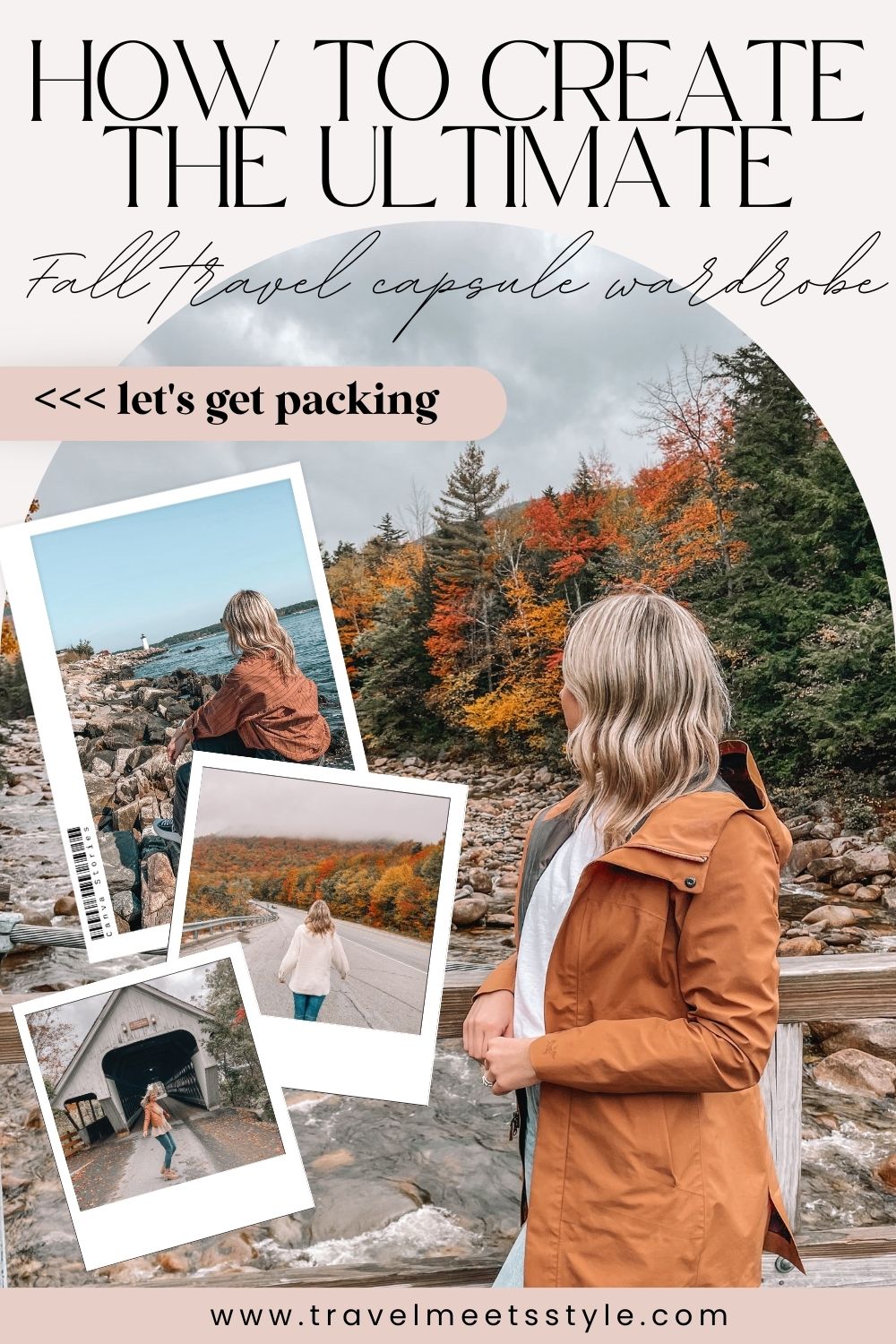 Fall travel capsule wardrobe
