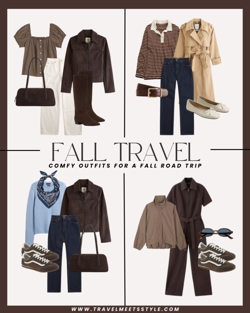fall road trip outfits
