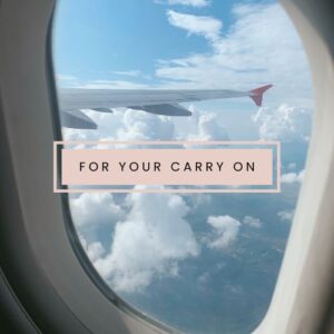 what to pack in a carry on
