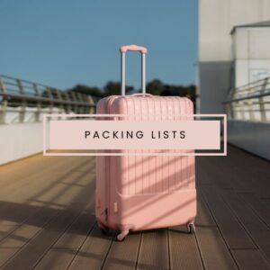 packing list for vacation
