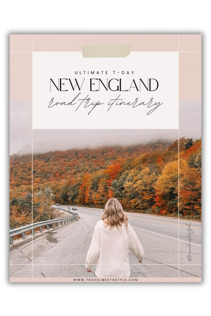 New England Fall Road Trip Itinerary