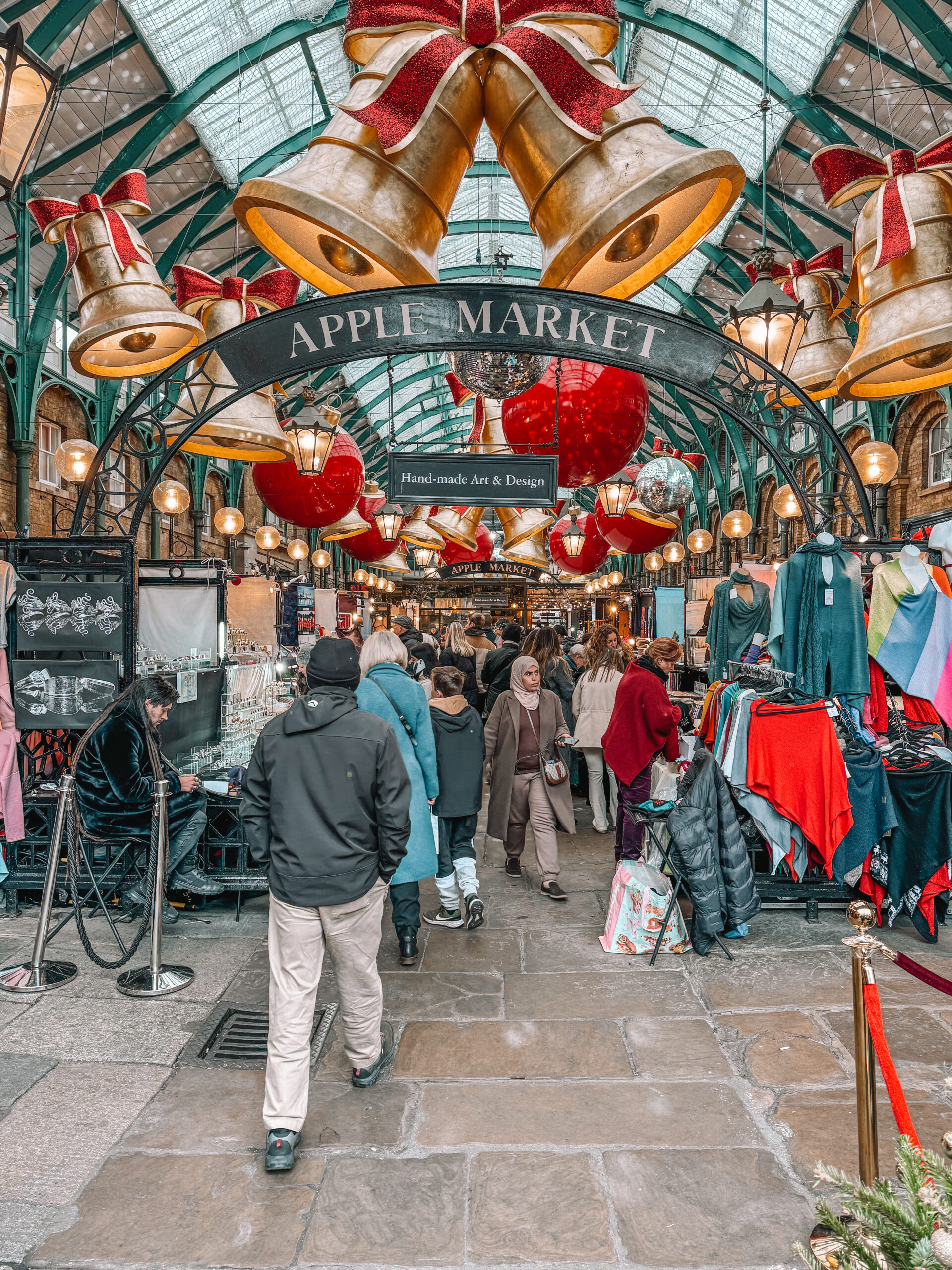 Christmas markets in London, England