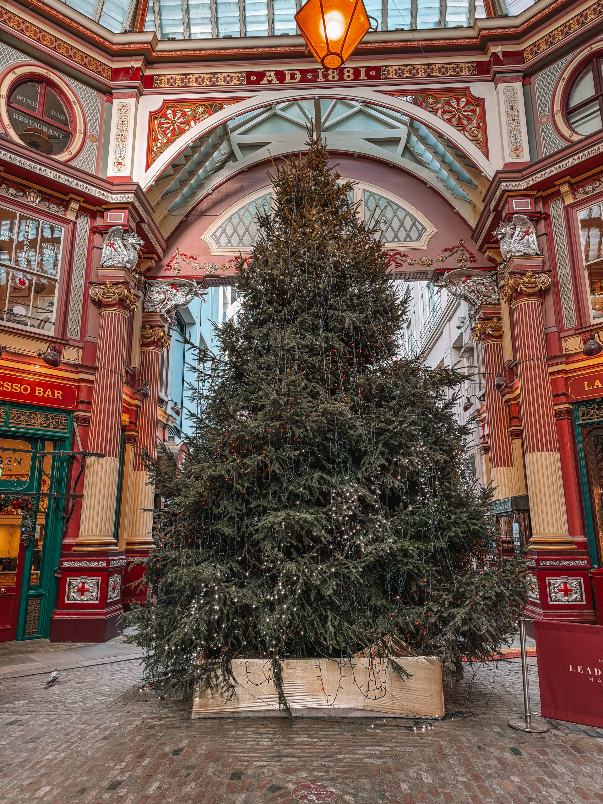 Leadenhall Market in London, England