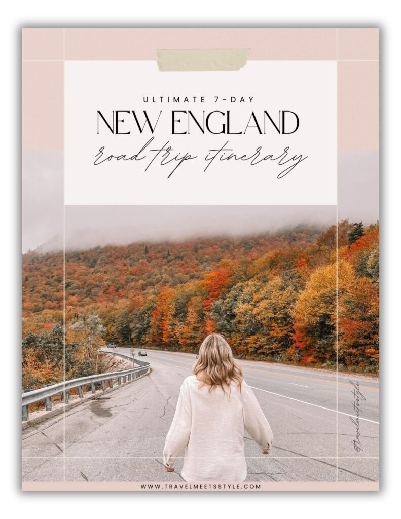 New England Fall Road Trip Itinerary