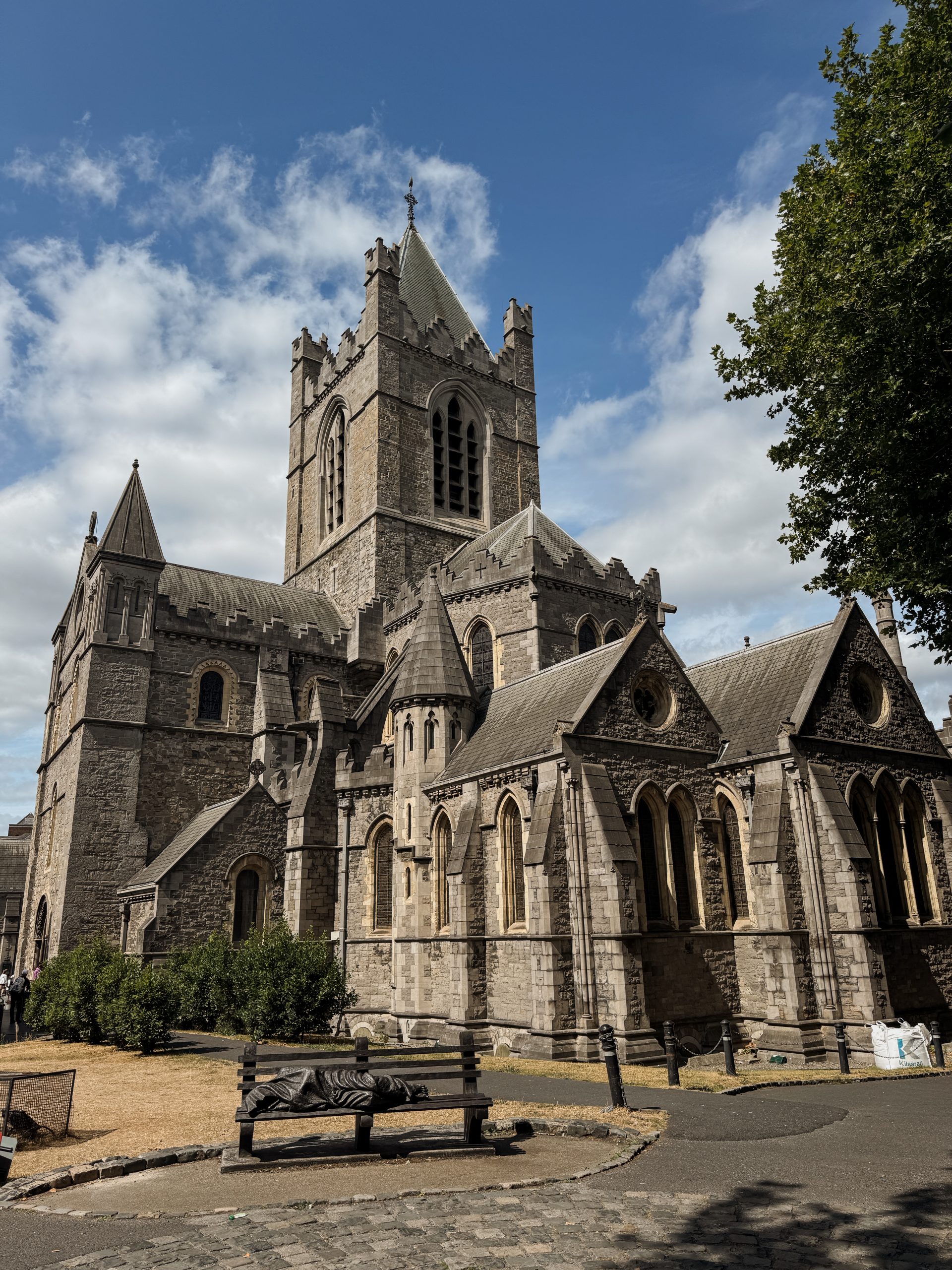 Christ Church Cathedral, a historic medieval cathedral in Dublin, Ireland