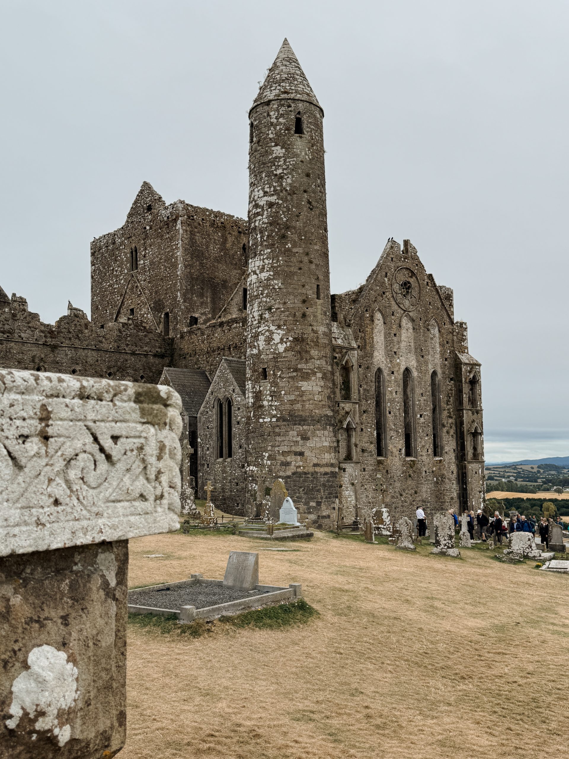 Exterior of the Rock of Cashel in Tipperary, Ireland