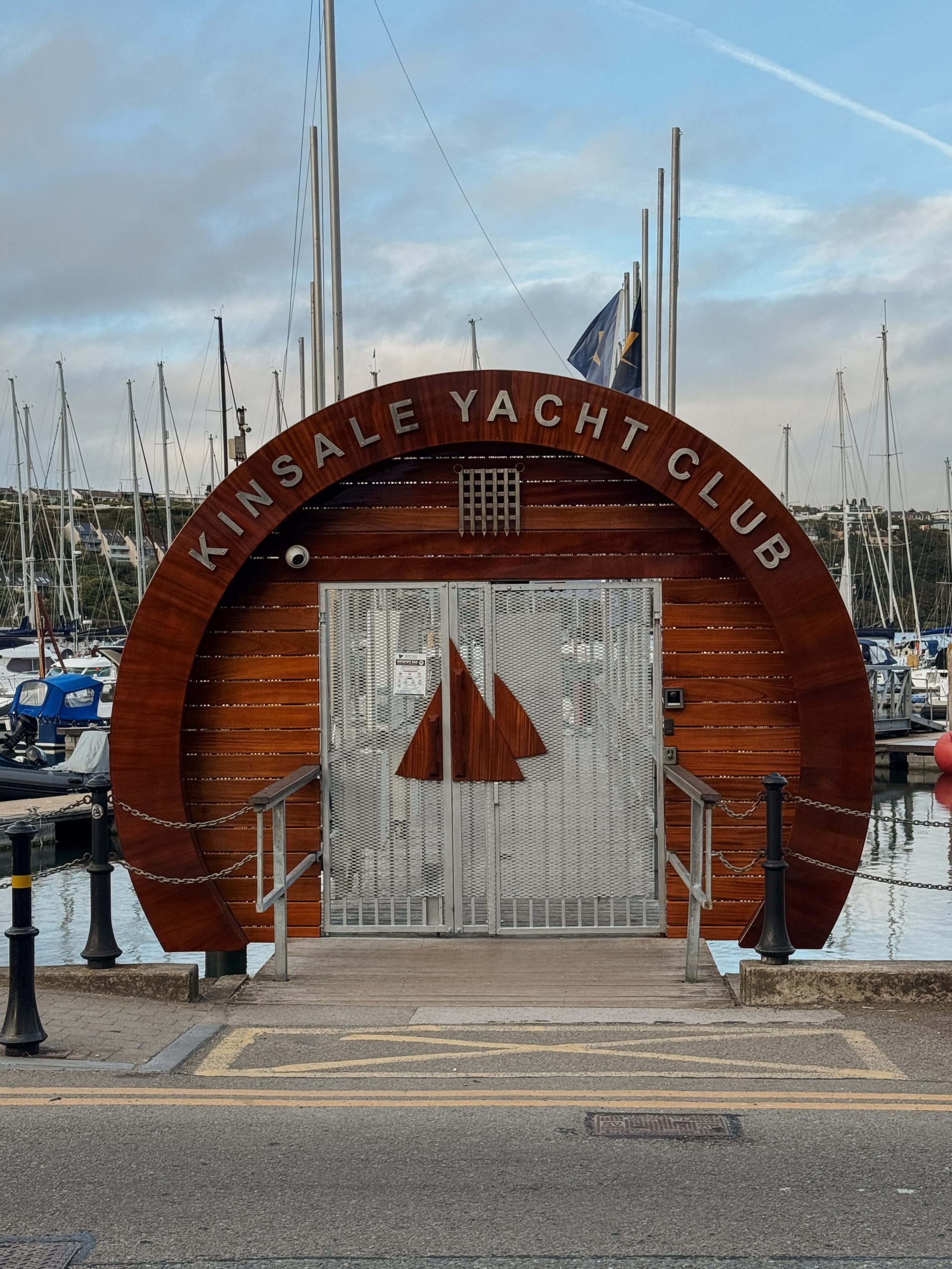 Entranace of Kinsale Yacht Club in Kinsale, Ireland