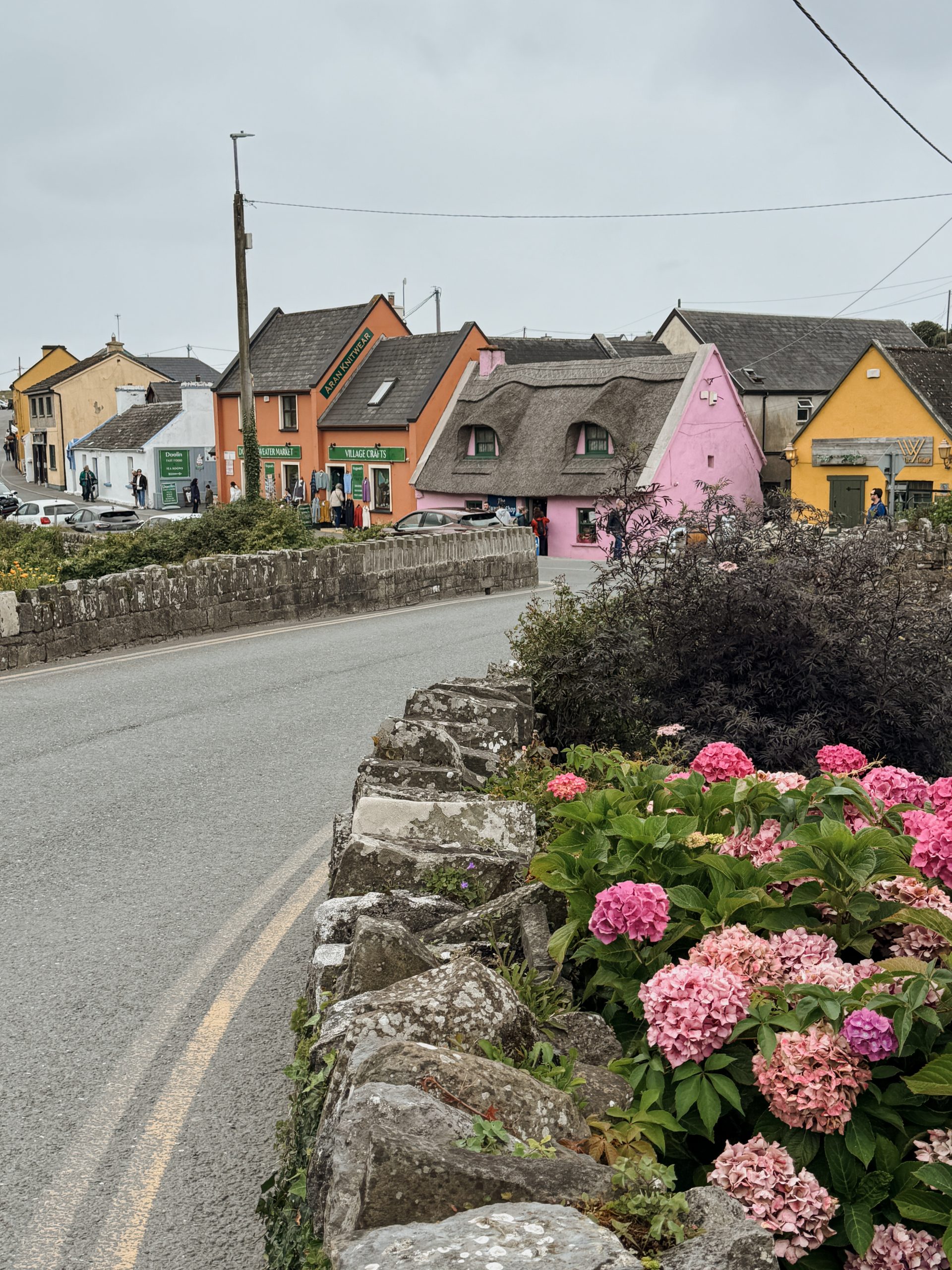 Exterior of Fisher Street in Doolin, Ireland
