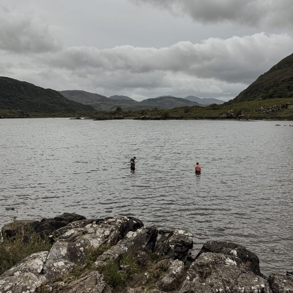 Scenic spot in Killarney National Park in Ireland