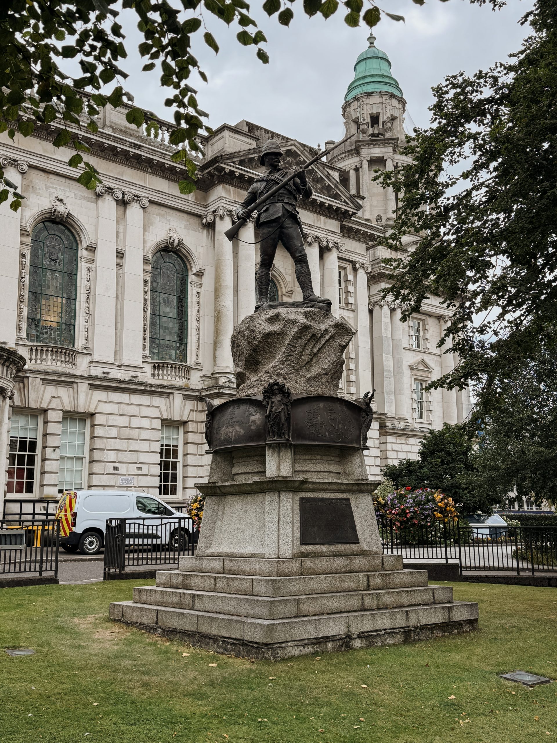 Exterior of City Hall in Belfast, Ireland